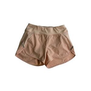 Adrene Women’s Pink Workout Shorts w/Pockets Size XS